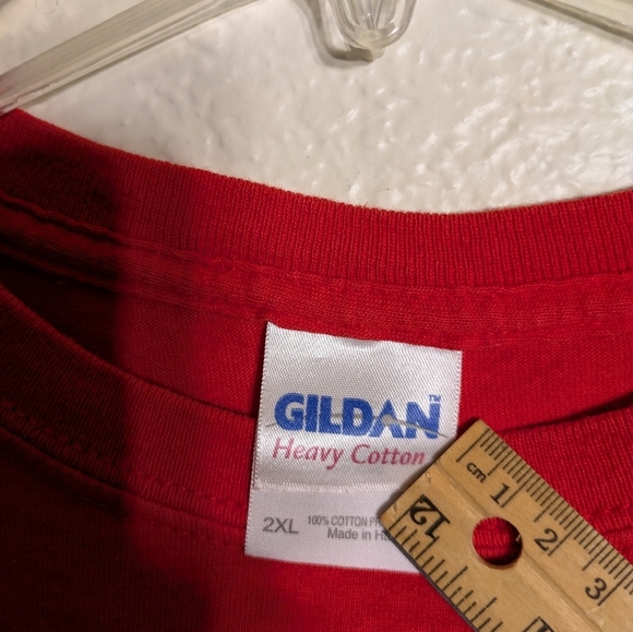 Red Chicago World Champions 2010 Gildan T-Shirt 2xl Pre-owned - Picture 4 of 5